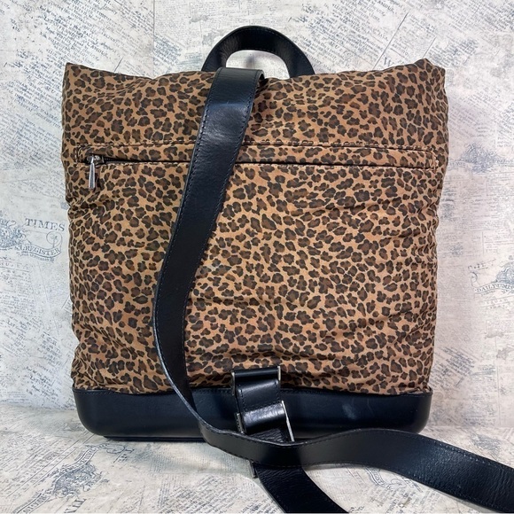 Bottega Veneta Vintage Cheetah Print Sling Bag/Backpack main image 5